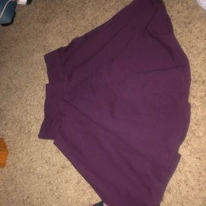 SM purple skirt
